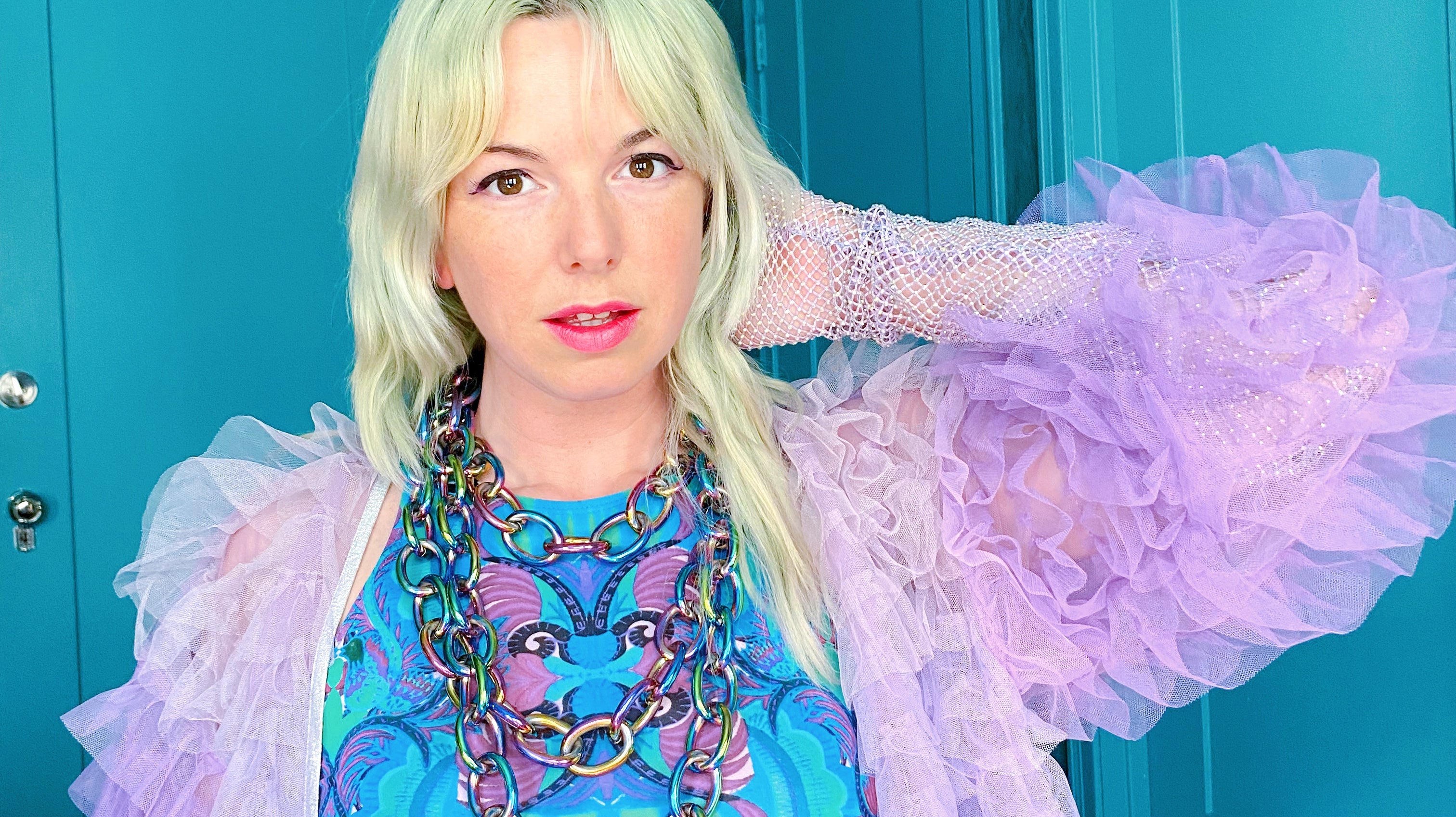 THE L.O.M. STYLE EDIT - INTRODUCING THE Mega Petrol Chain Necklace