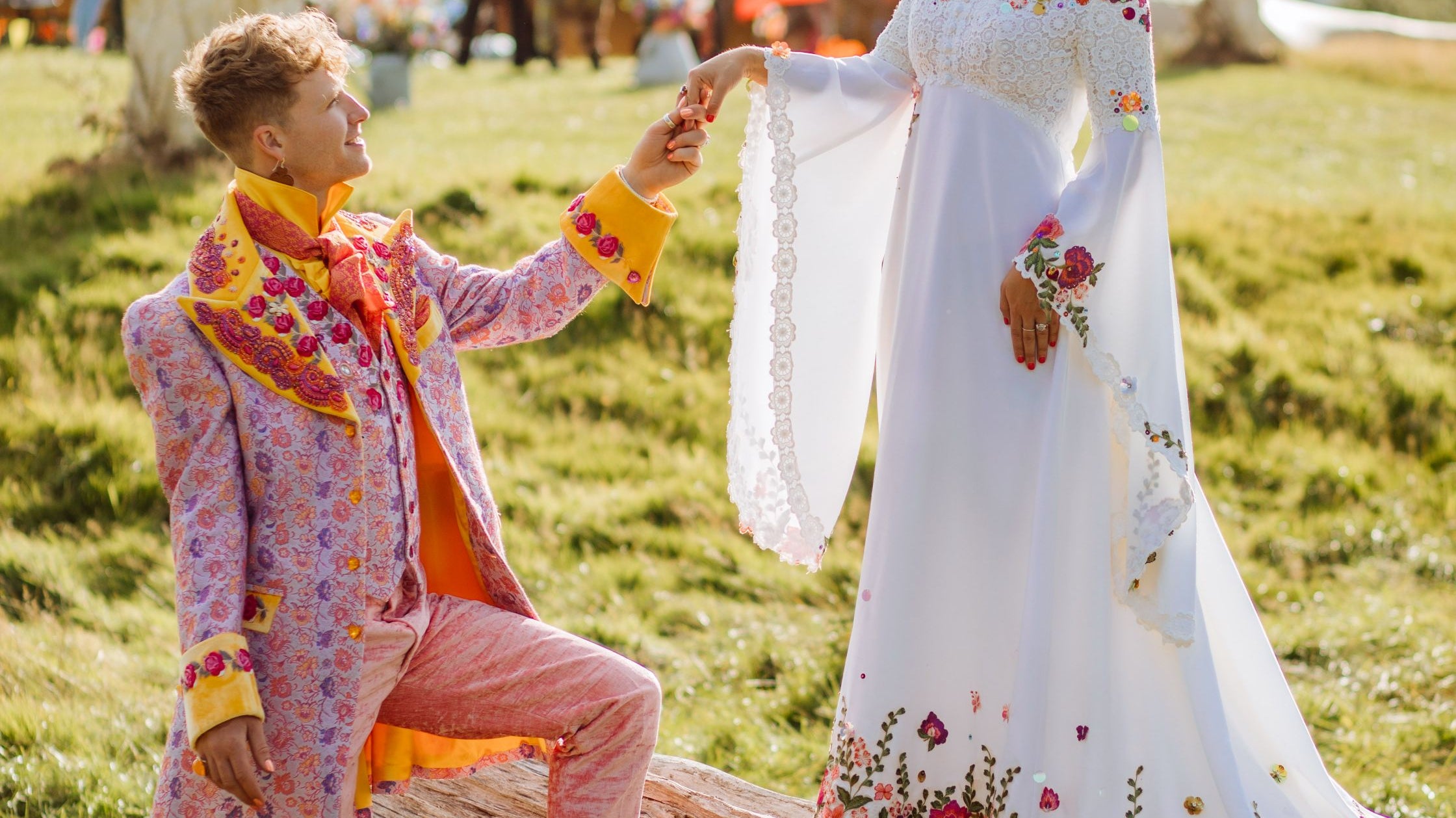 The Vintage X L.O.M Wedding Dress