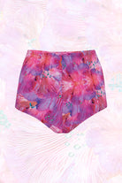 Cut out of pink hot pants in Forest of Dreams L•O•M Print